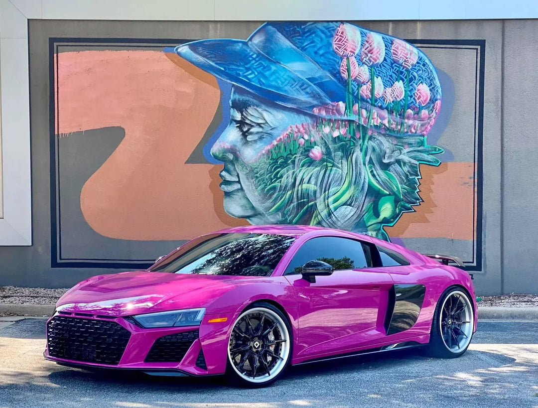 Traffic Purple 2020 Audi R8 Preserves Limited-Edition Paint with XPEL ULTIMATE PLUS PPF and FUSION PLUS Ceramic Coating