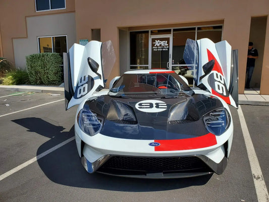 2021 Ford GT Heritage Editions Preserves Limited-Edition Racer Paintwork with ULTIMATE PLUS™ Paint Protection Wrap