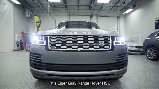 Range Rover HSE Westminster Edition Uses XPEL STEALTH ™ PPF for a Stainless Steel Look