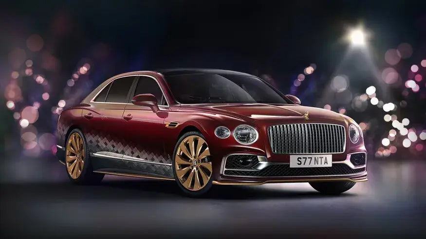 2021 Bentley Flying Spur Reindeer Eight is a 542 hp Custom Santa Sleigh