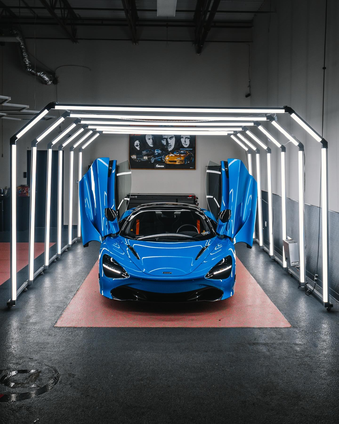McLaren with XPEL PPF at DrivenMN studio in Burnsville Minnesota